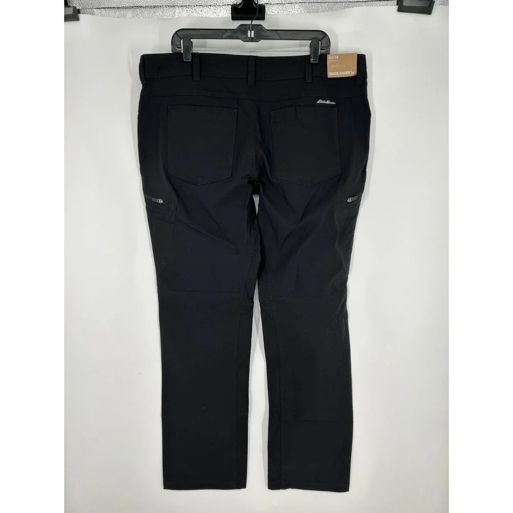 Eddie Bauer Fleece Lined Guide Pro‎ Pants 40x36 Hiking Cargo First Ascent Chino